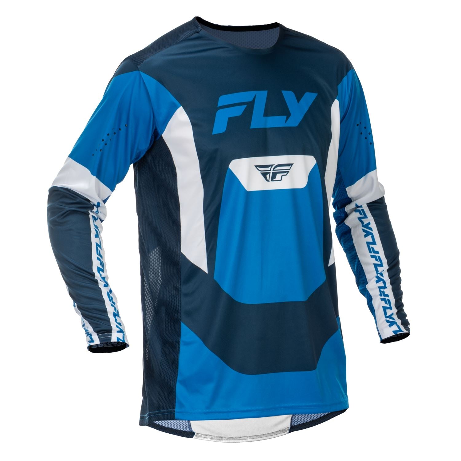 Fly Racing 2026 Motocross Jersey Lite Blue White